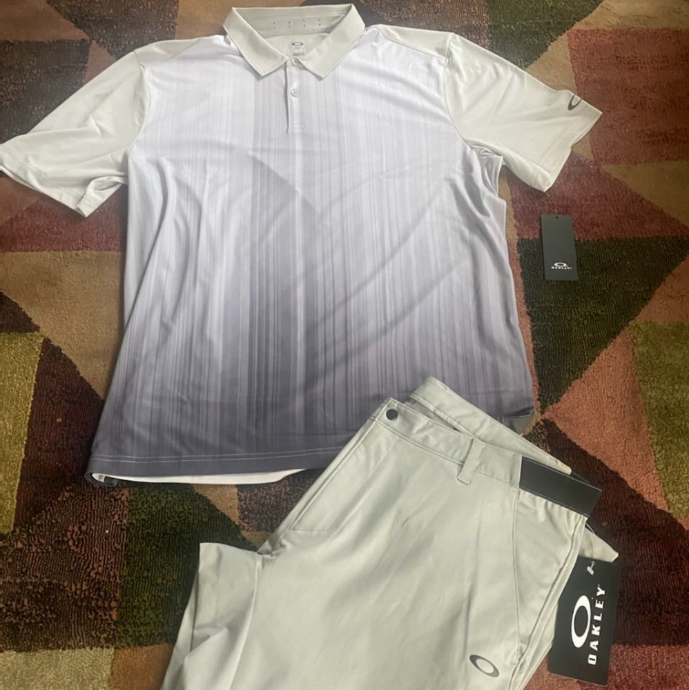 Oakley golf polo shirt
